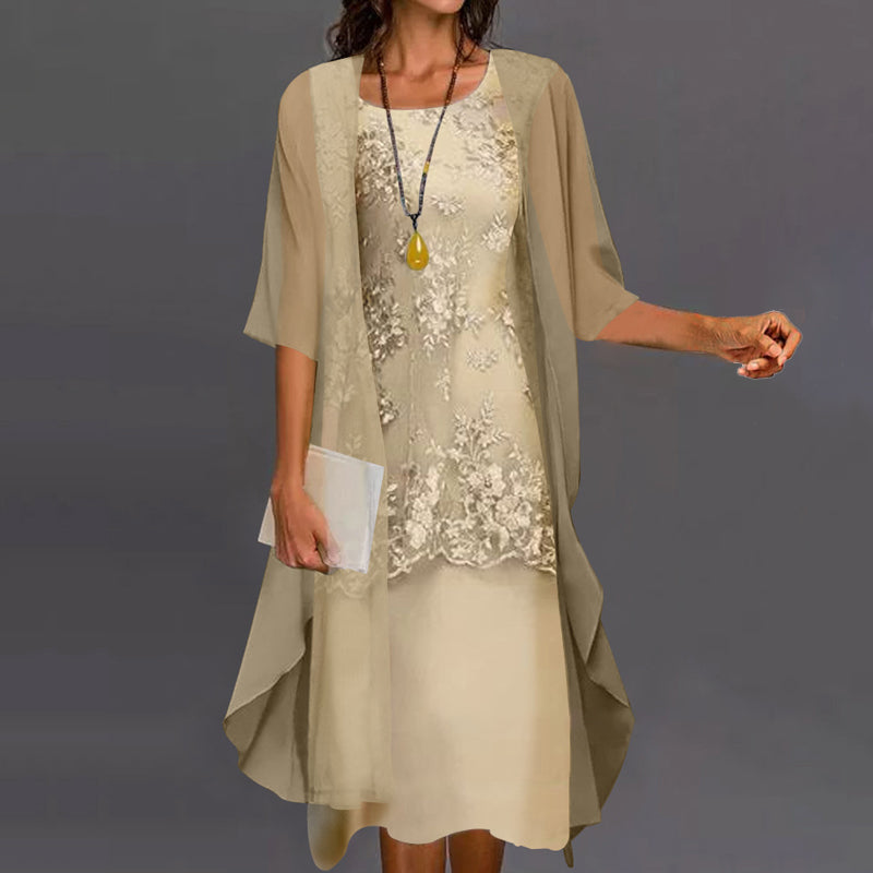 Monica - Chiffon Two-Piece Dress