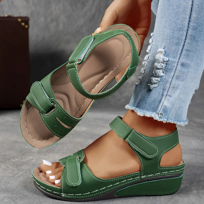 Reyna - Orthotic Wedge Sandals