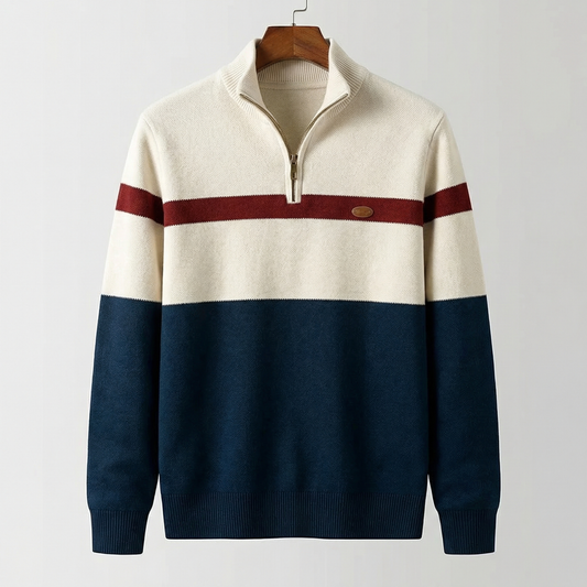 Marcellus - Midweight Cotton Quarter-Zip