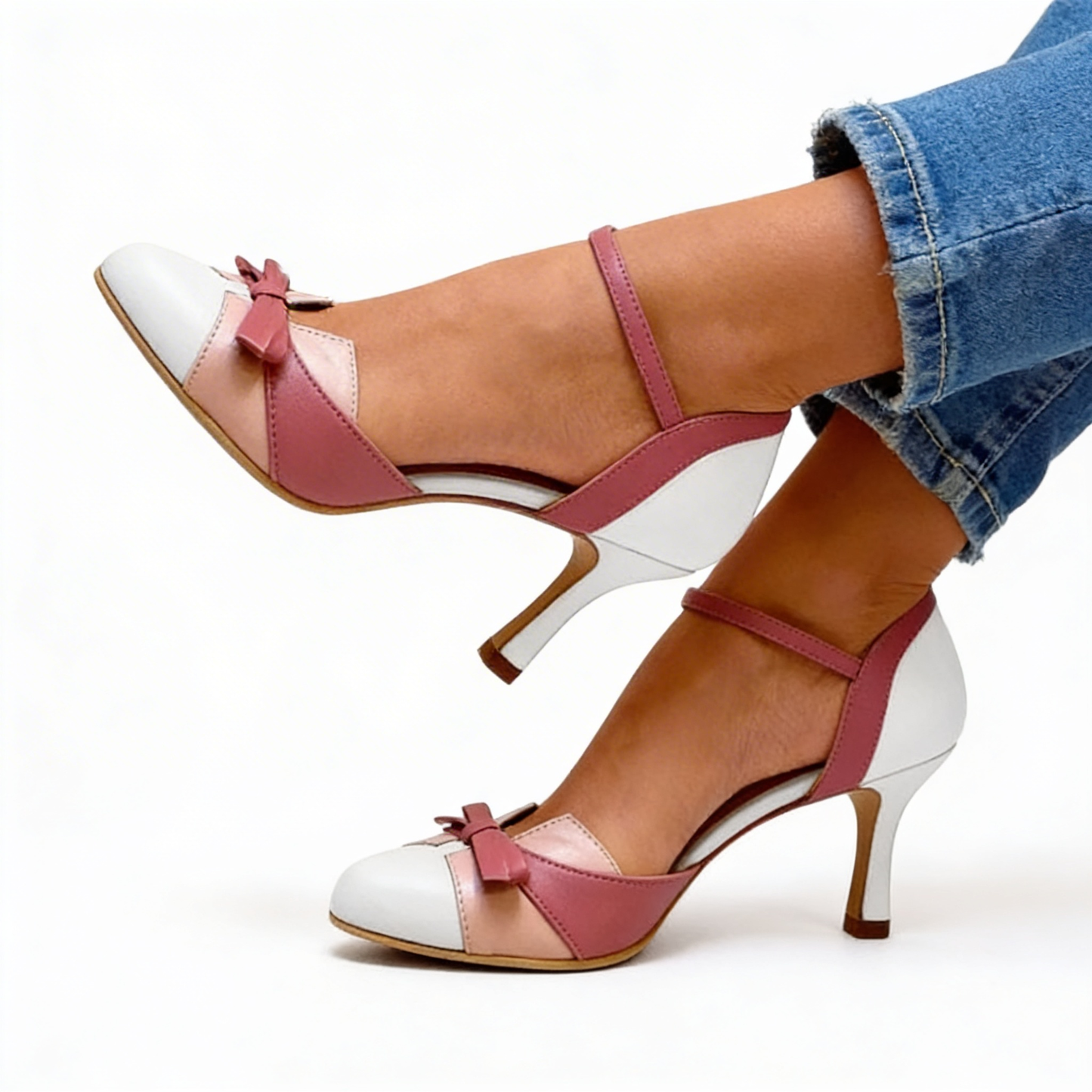 Carolyn - Leather Dress Heels