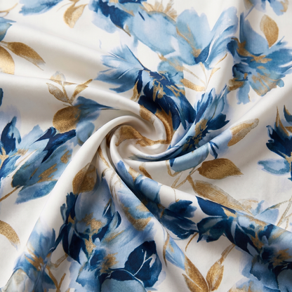 Denise - Floral Wrap Midi Dress