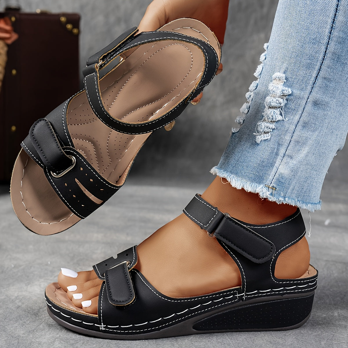 Vickie - Supportive Walking Sandals