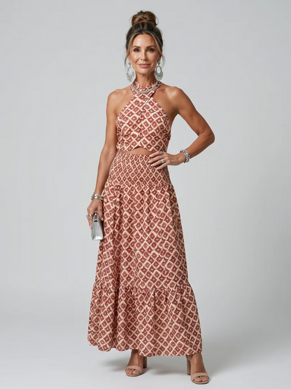 Rene - Off-Shoulder Ruffled Set