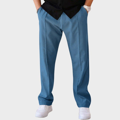 Paulo - Lightweight Wide-Leg Trousers