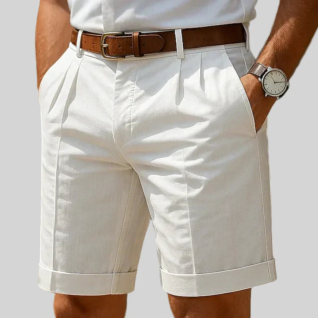 Valeron - Tailored Pleated Shorts
