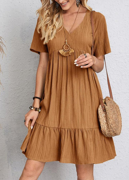 Solenne - Fluid Layered Dress