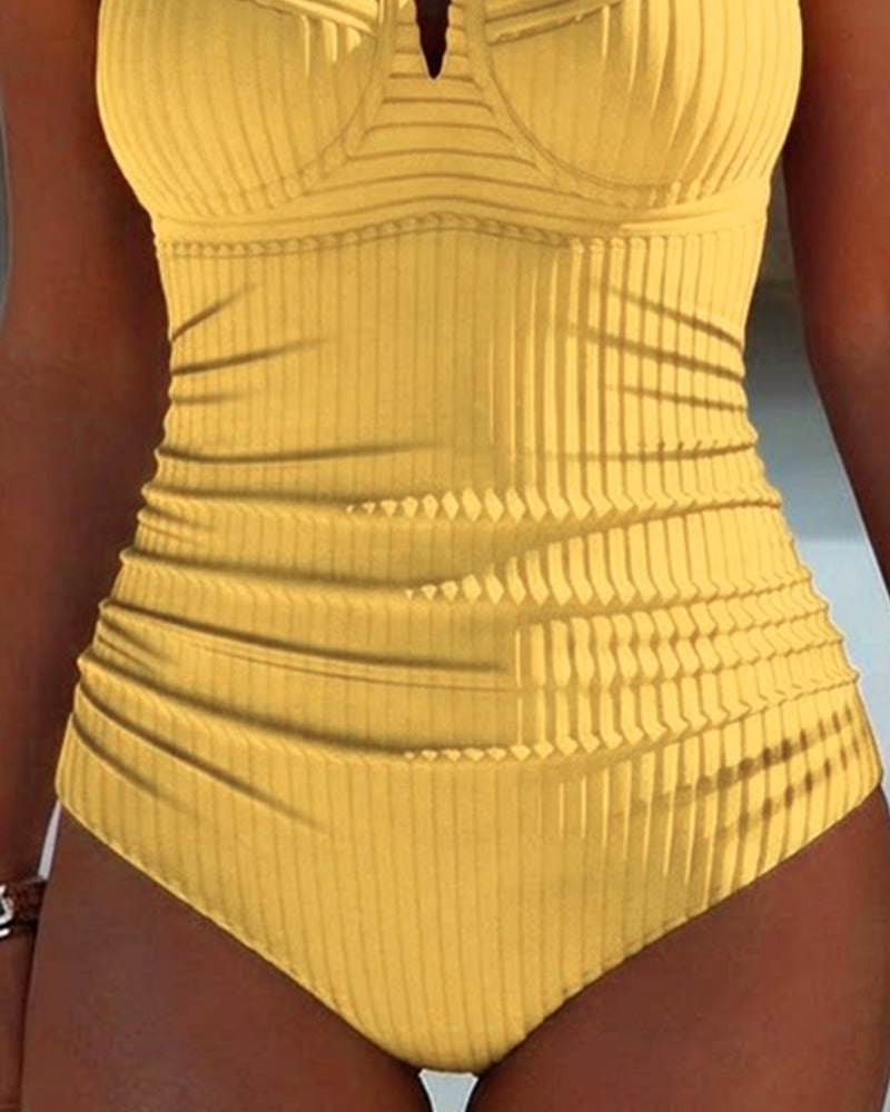 Elowen - Square-Neck One-Piece Swimsuit