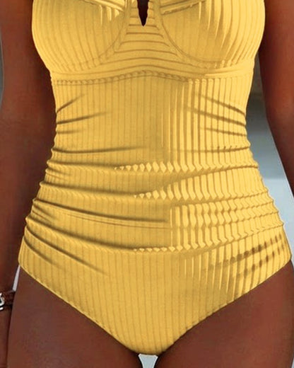 Elowen - Square-Neck One-Piece Swimsuit