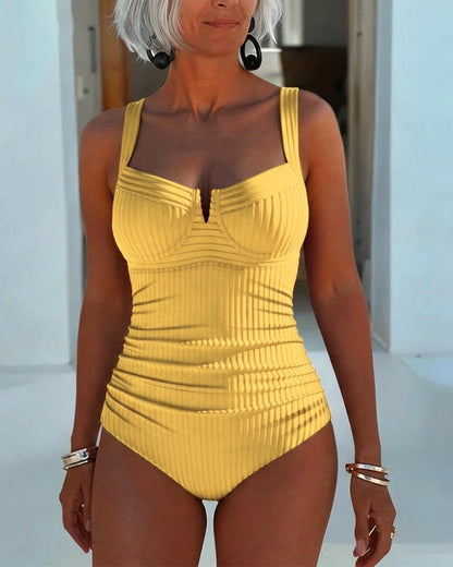 Elowen - Square-Neck One-Piece Swimsuit