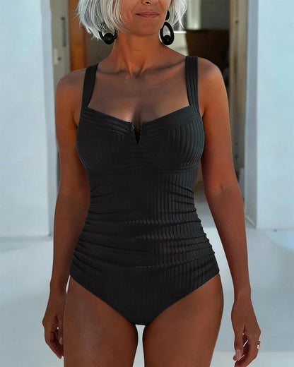 Elowen - Square-Neck One-Piece Swimsuit