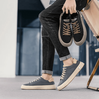 Marvik - Men's Contrast-Sole Sneakers