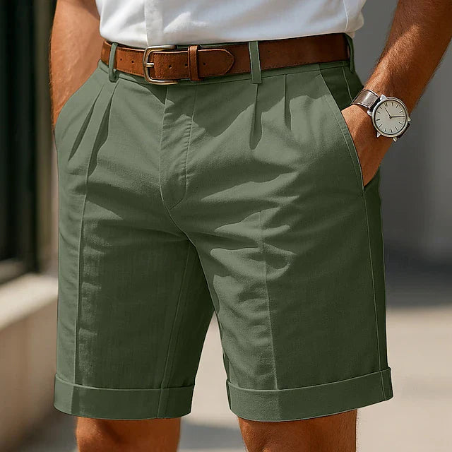Valeron - Tailored Pleated Shorts